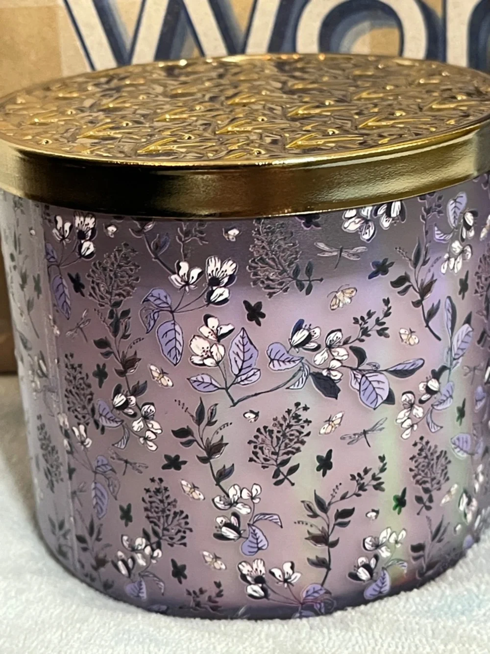 Bath & Body Works Fresh Cut Lilacs Bundle Candle + Foaming Soap NWT